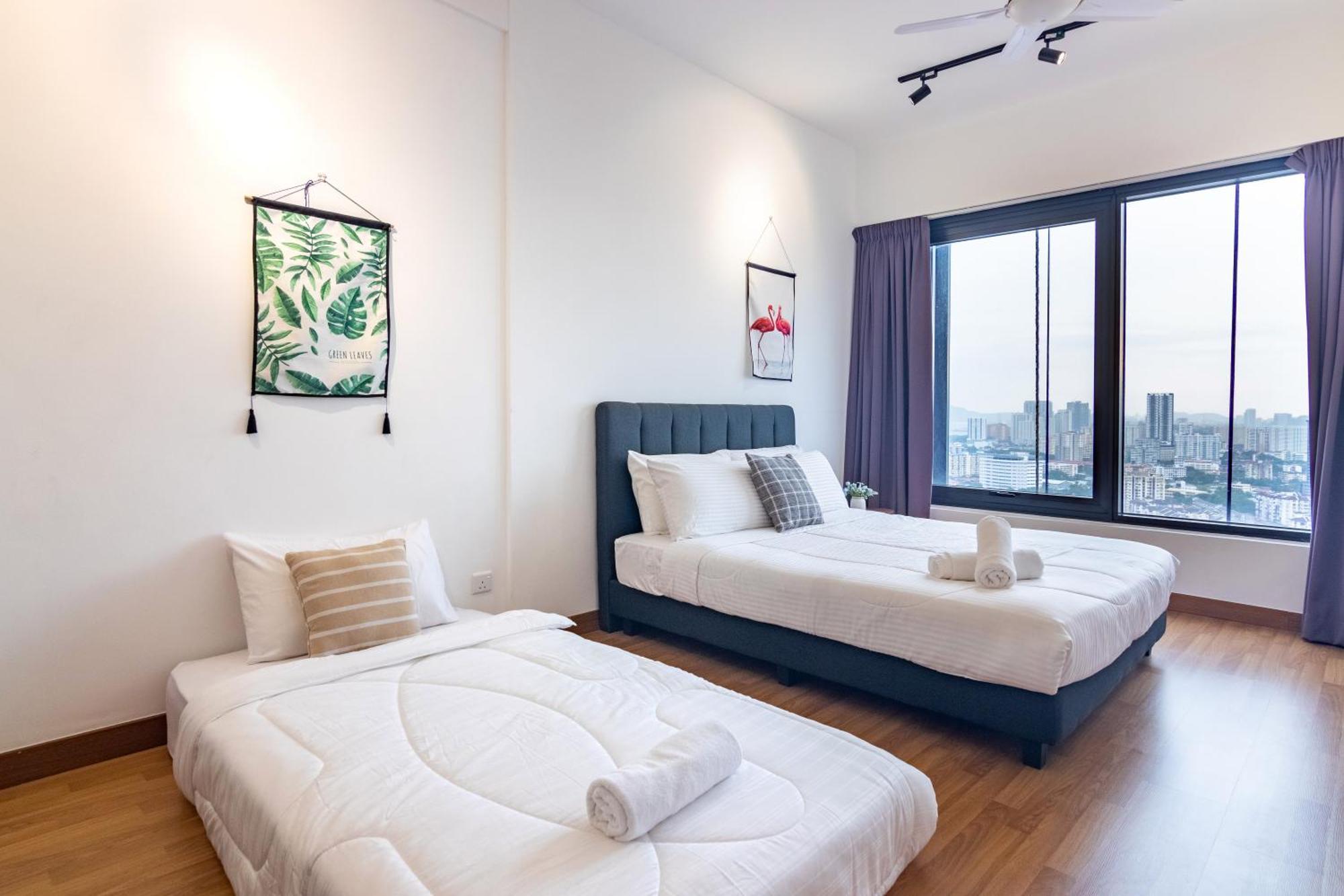 Tropicana 218 Macalister X Airlevate Suites 조지타운 객실 사진