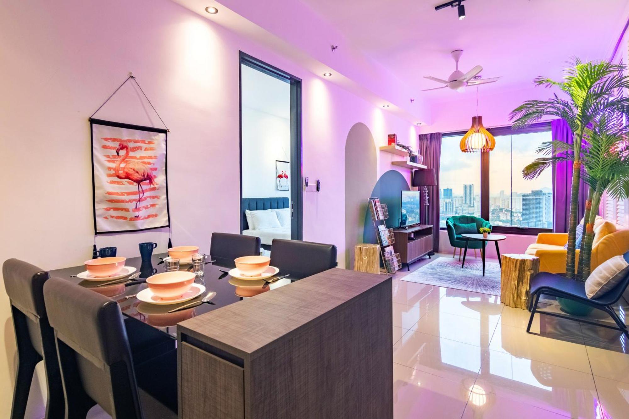 Tropicana 218 Macalister X Airlevate Suites 조지타운 객실 사진